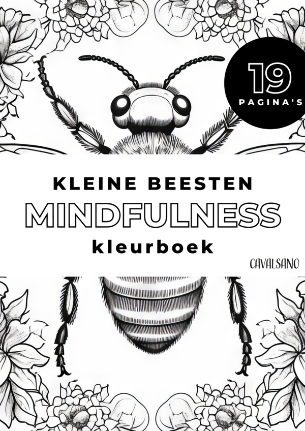 Kleurboek KLEINE BEESTJES