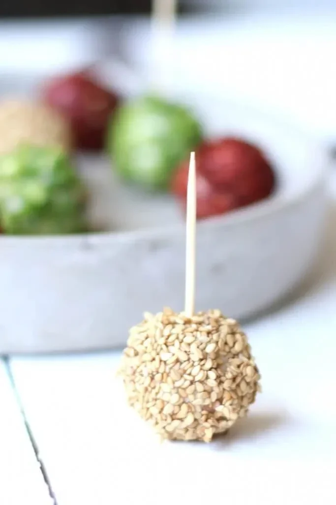 Bonbon van geitenkaas luxe hapjes Valen Catering