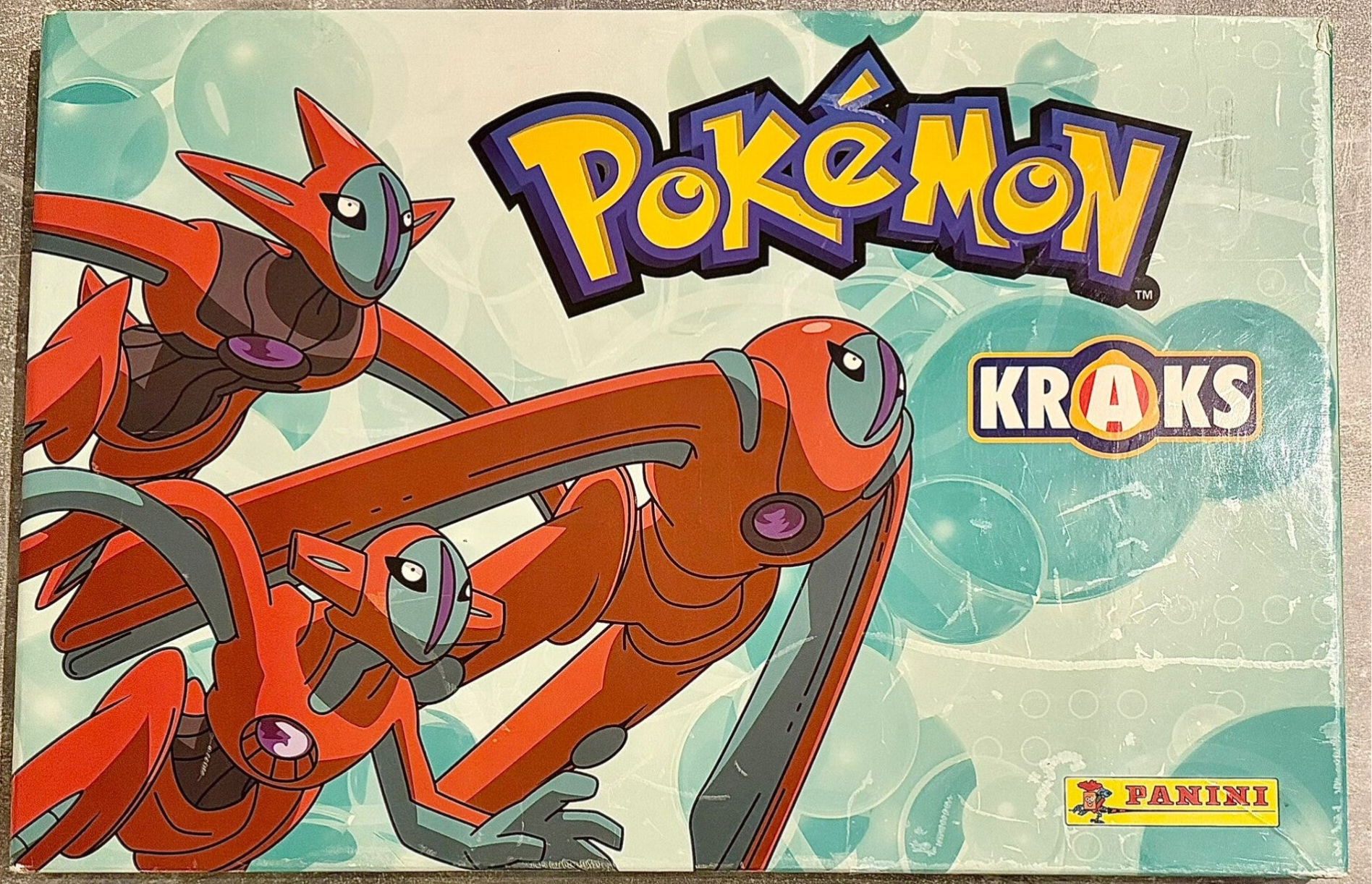 Pokémon kraks panini complet