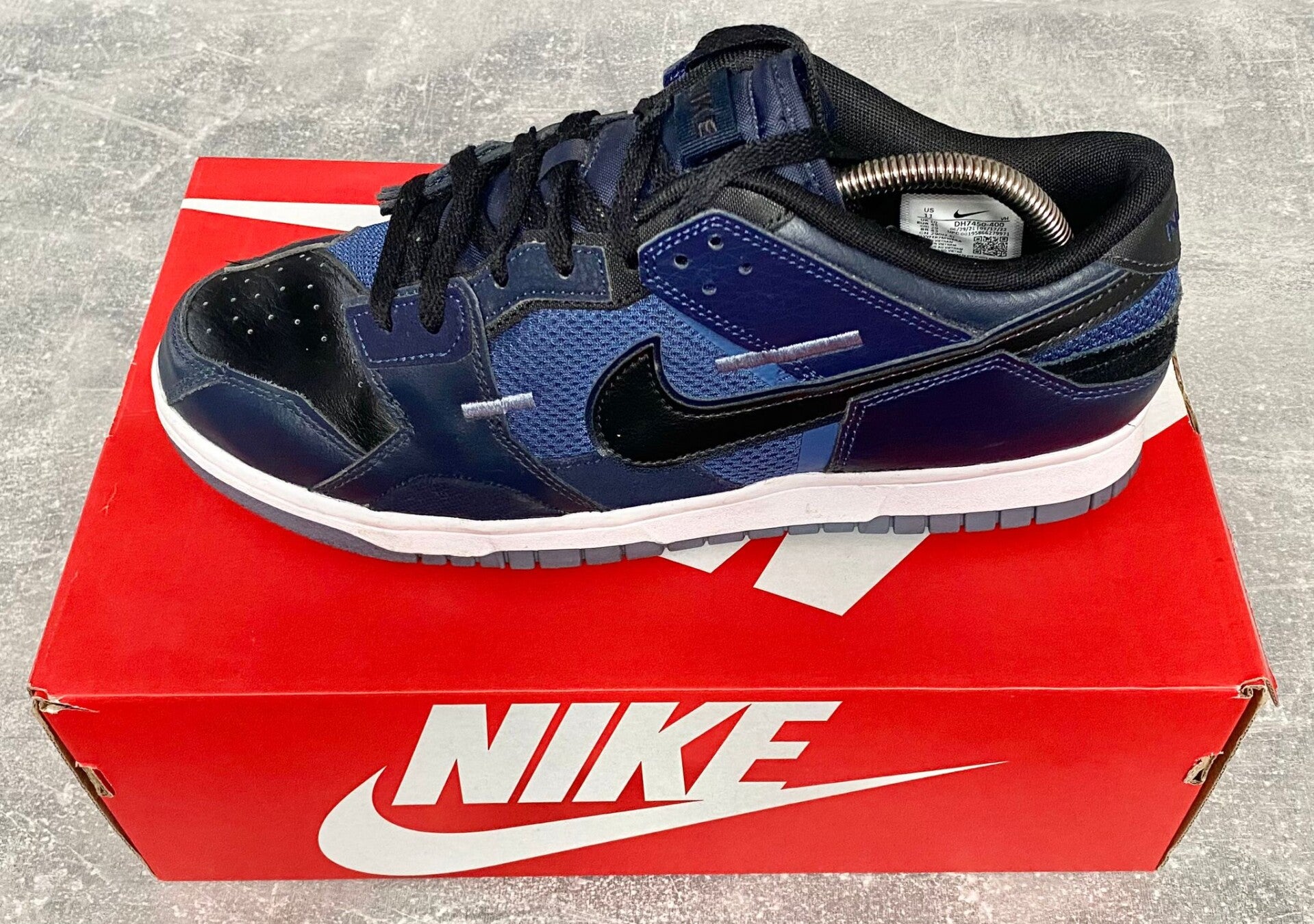 Nike Dunk Scrap Black/Navy 45