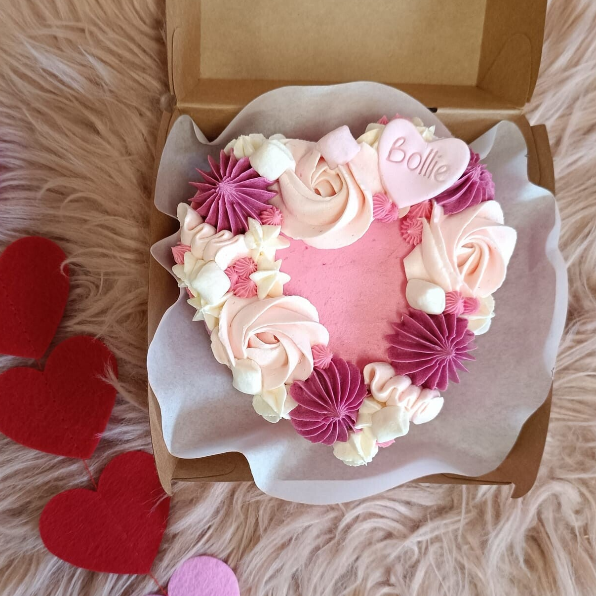 Bentotaartje met eigen tekst