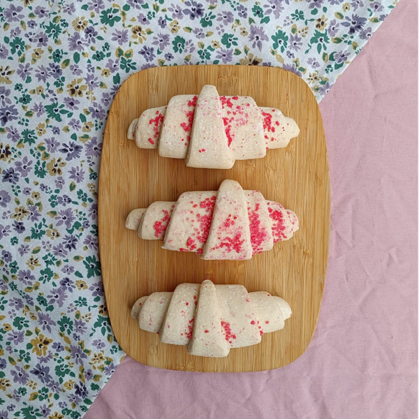 Frambozencroissant (afbak)