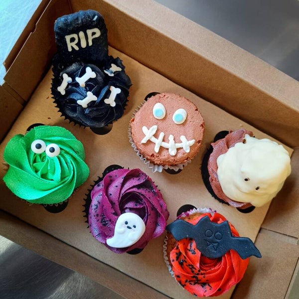 Griezelcupcakes