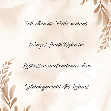 „Monatsaffirmation Mai – Pflanzenflüstern