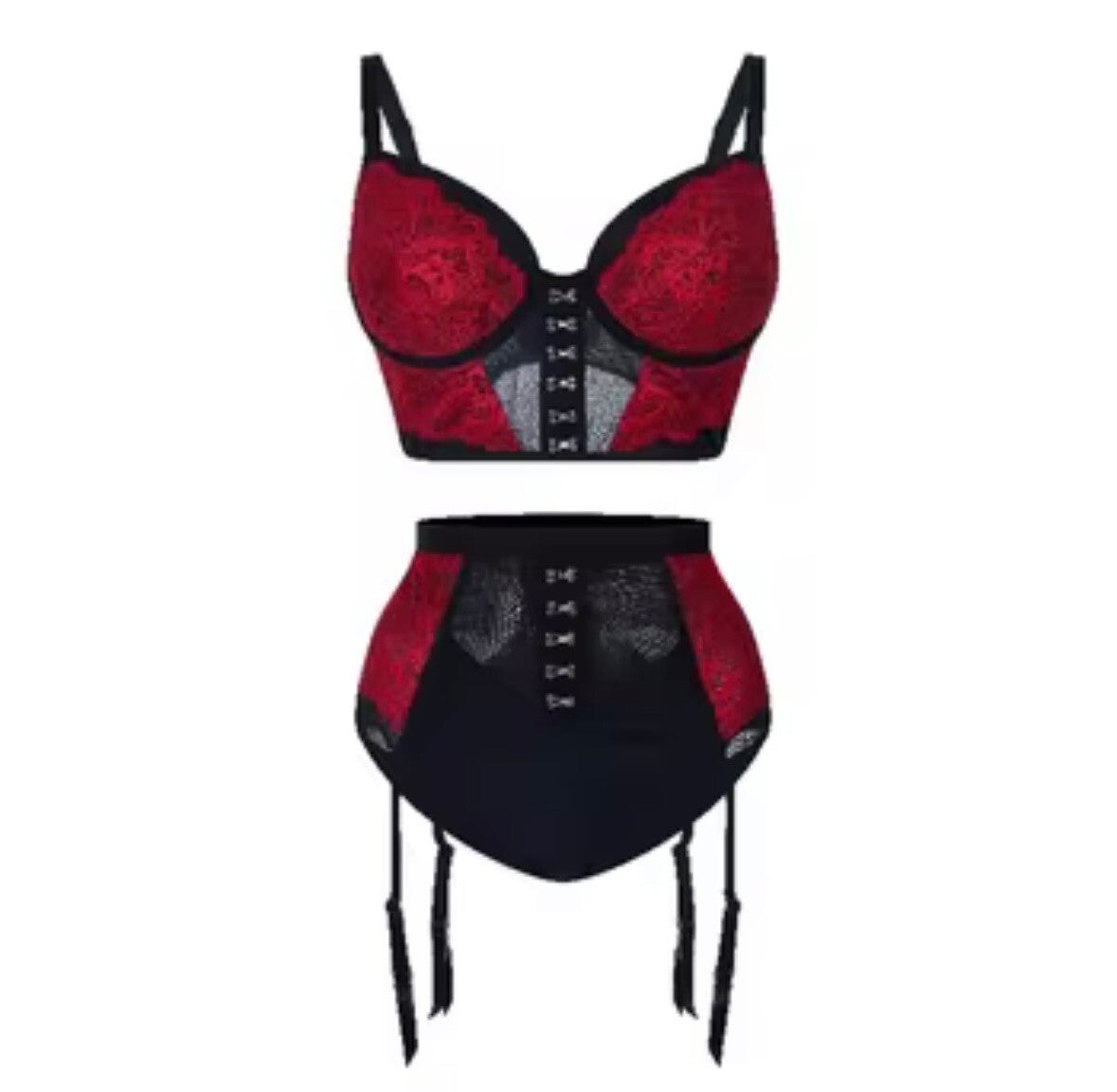 High rise vintage underwear set