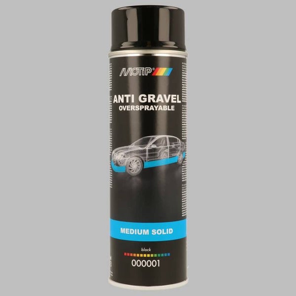 Stonechip black aerosol 500mil motip