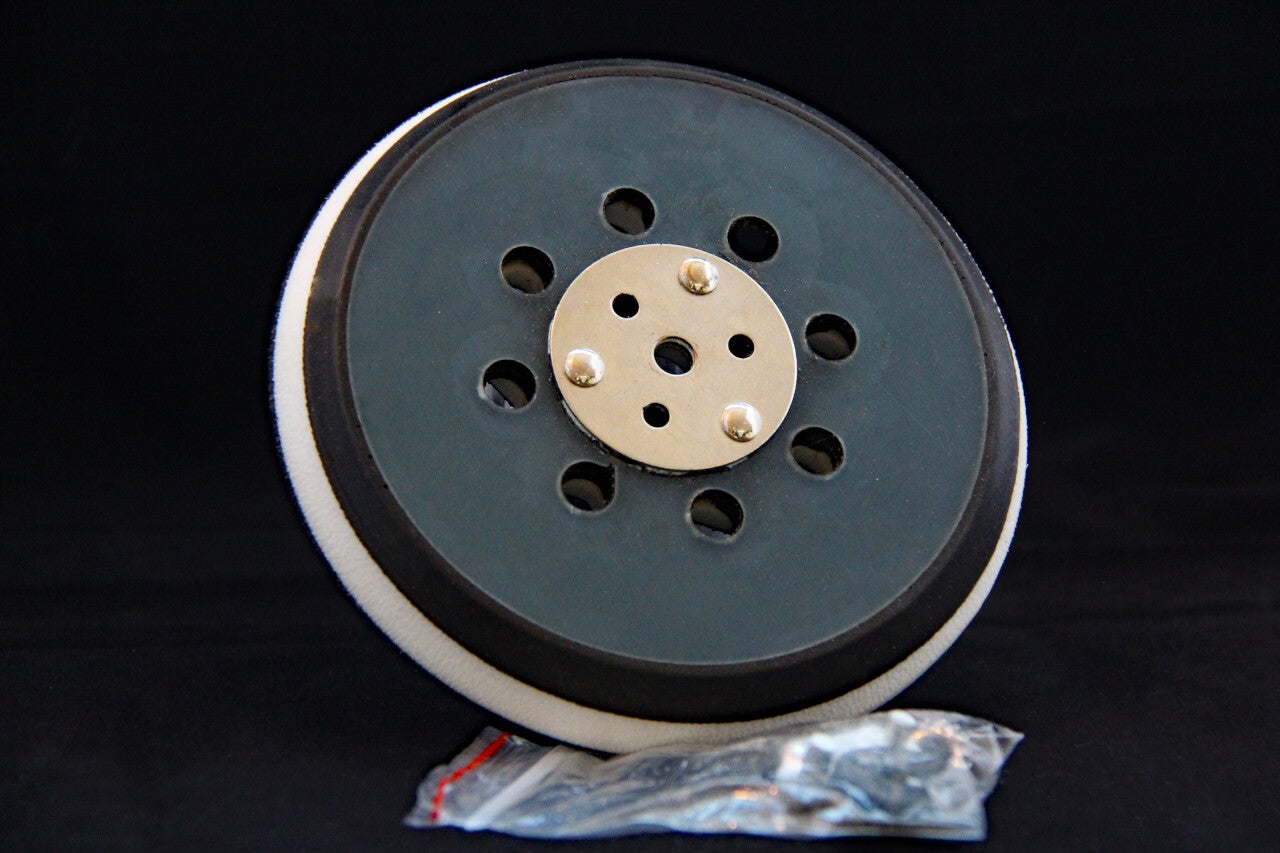 Universal sander backing plate 6"