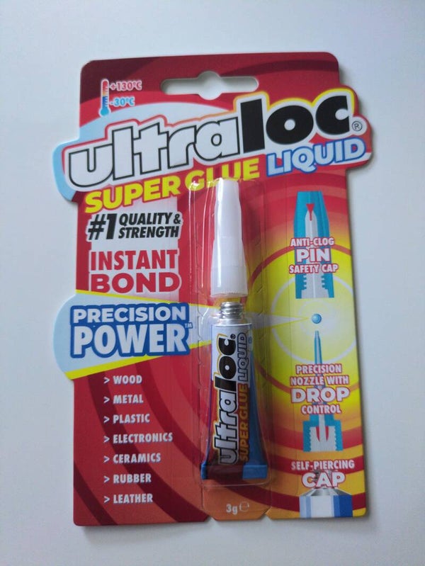 Ultra loc super glue liquid 3g