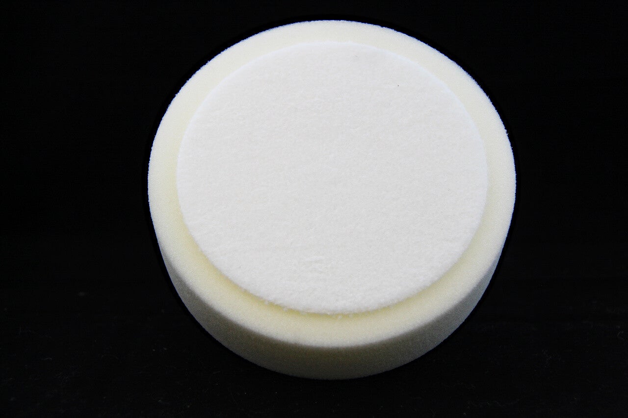 Hard white polishing compound foam 150mm