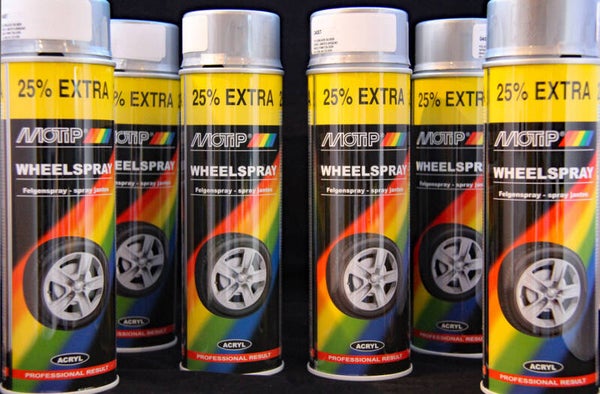 Wheel silver aerosol 500mil