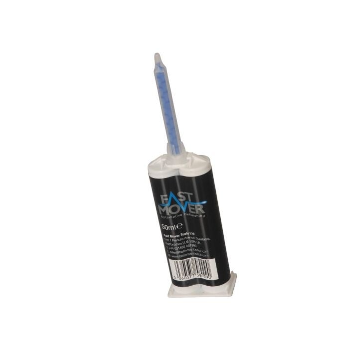 Fast mover plastic repair glue and nozzle 50mil