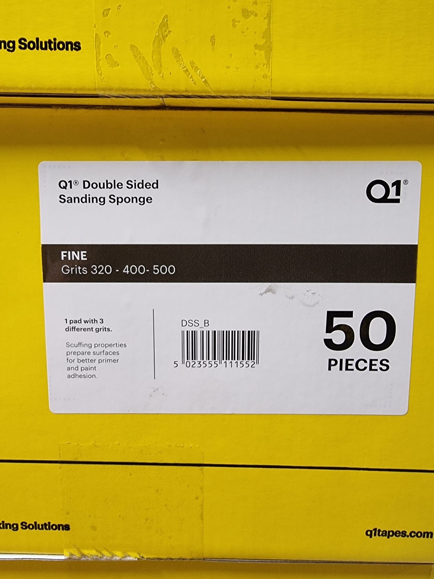 Q1 sanding sponges 50pk fine microfine superfine