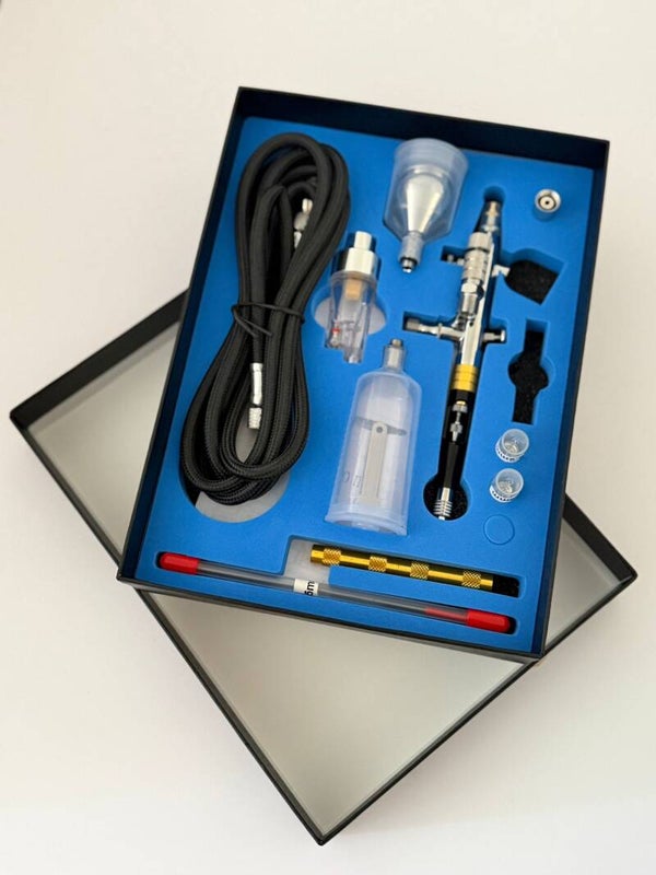 Airbrush gun kit adjustable