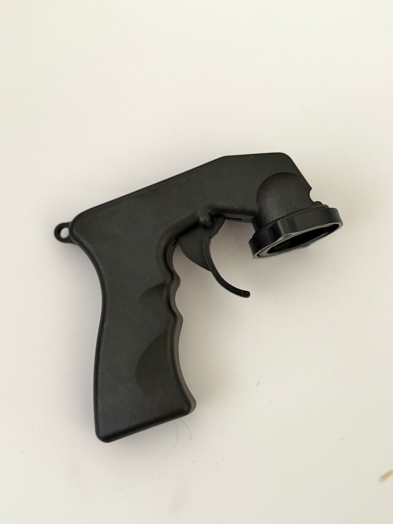 Aerosol spray gun adapter trigger