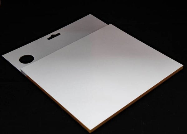 Body filler mixing board with tear off sheets