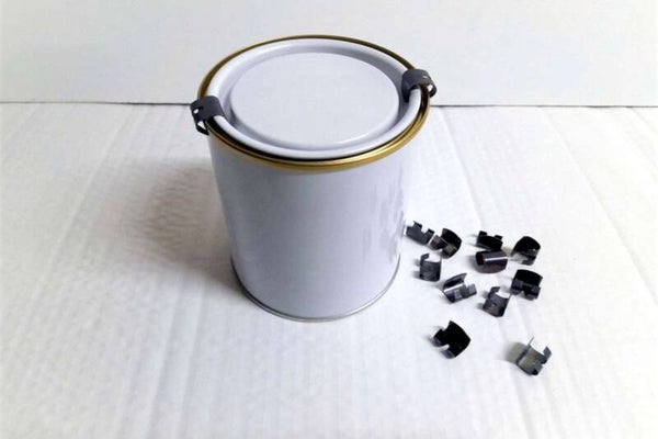 Metal empty 500mil tin 1 tin