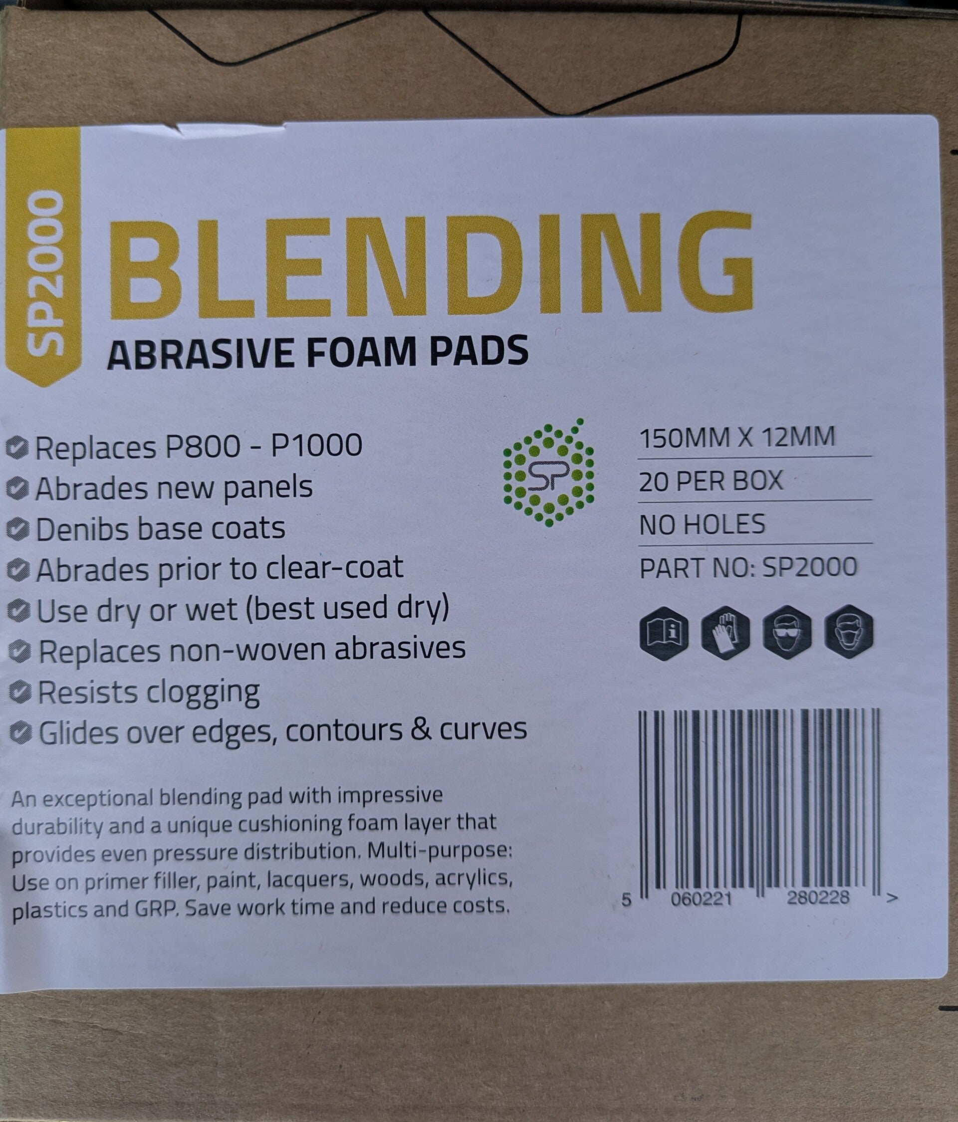 Blending Discs - Abrasive Foam Pads