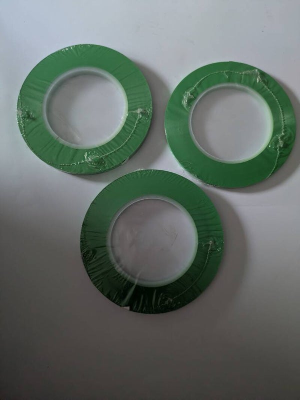Fine line green masking tape 3mm 6mm 9mm
