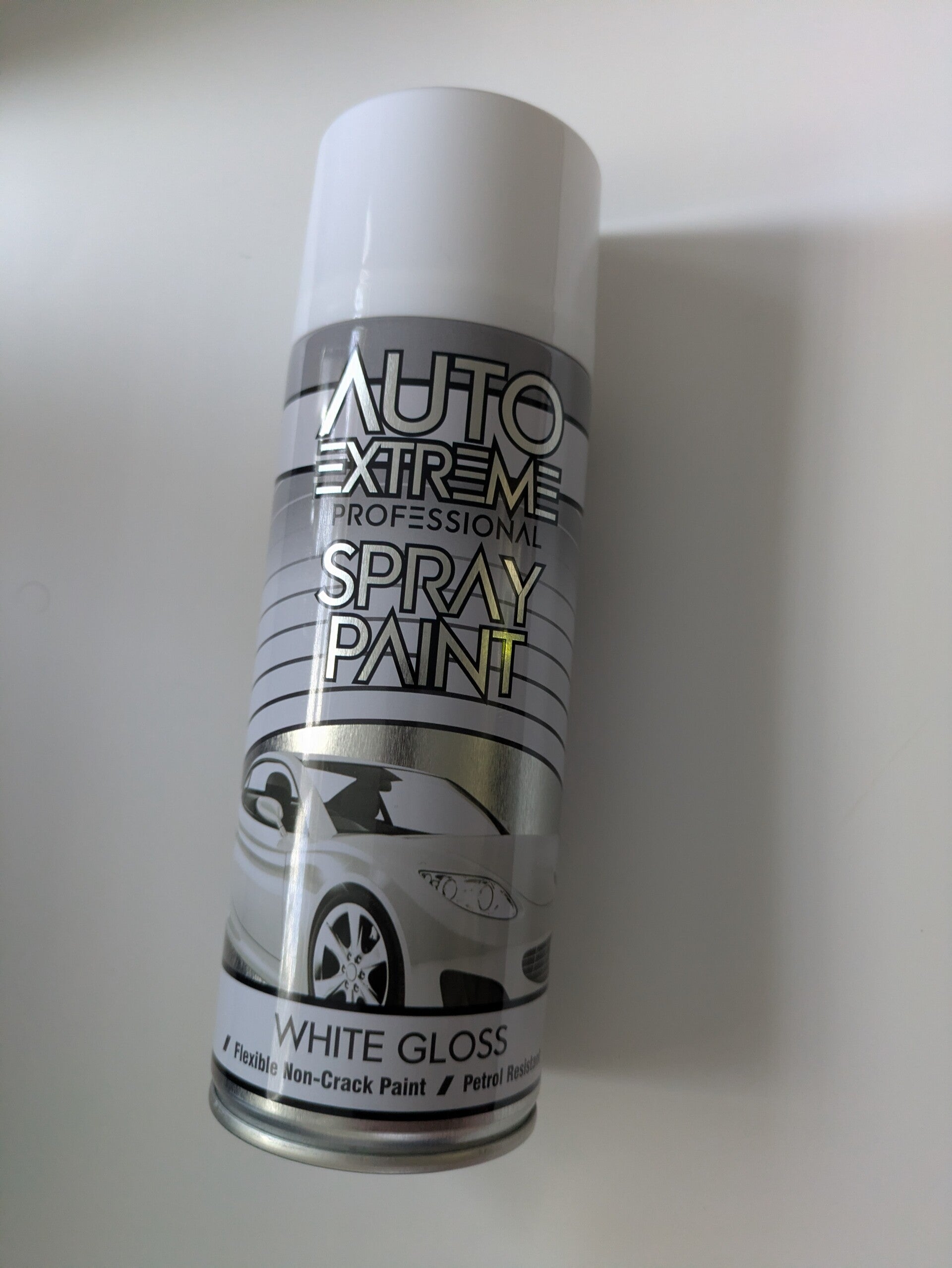 Gloss white auto extreme aerosol 400mil