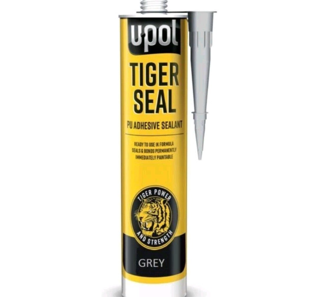 U-POL Tiger seal Black Pu Adhesive & Sealant 310ml