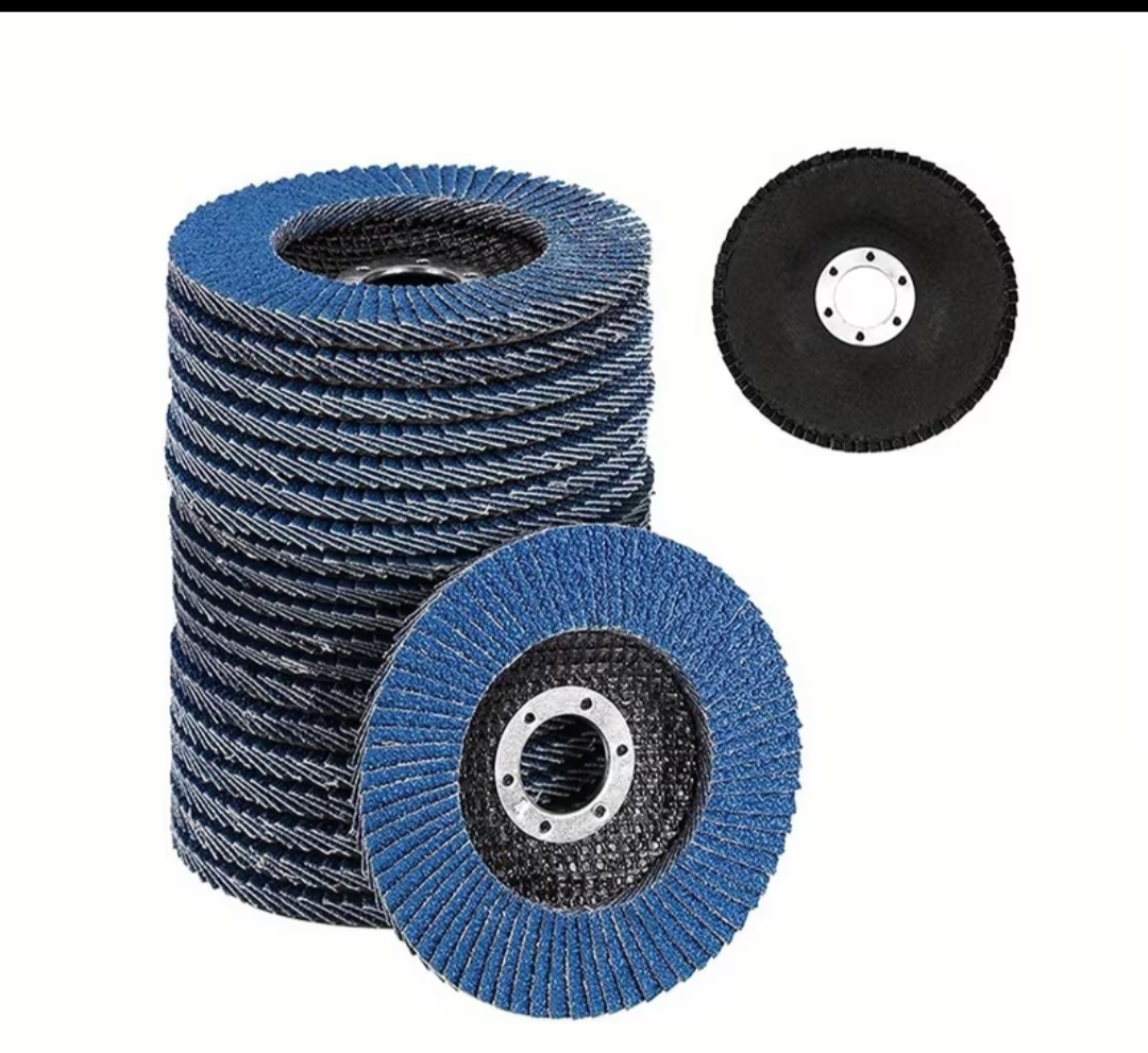 Flap discs 115mm for angle grinder blue 60grit single disc