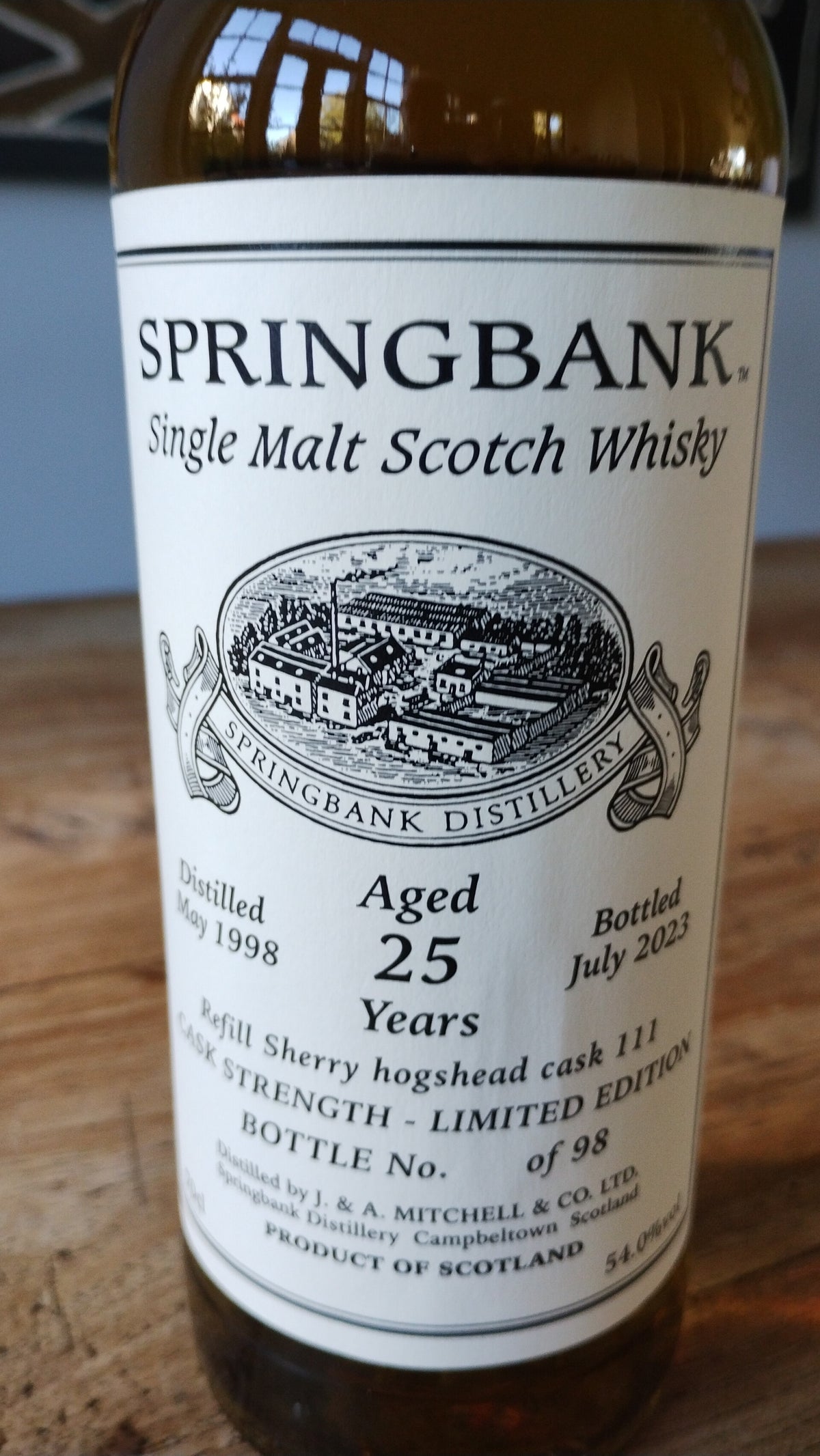Springbacks Whiskey Springbank - Single Malt Whisky - Aged 25 years