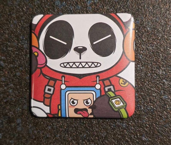 Square 50x50 mm badges/ Magnets
