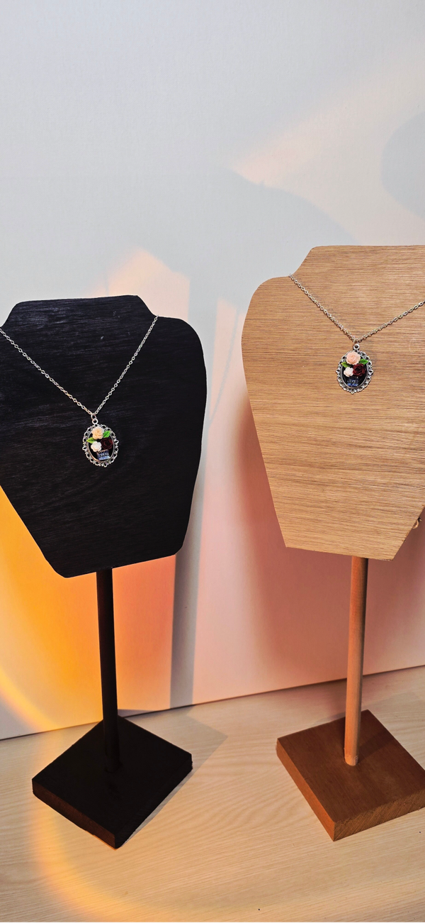 Flowers bouquet neclace