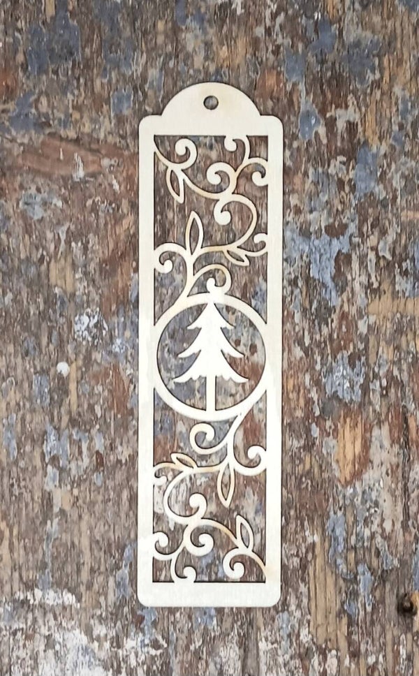 Kirjanmerkki joulu 4