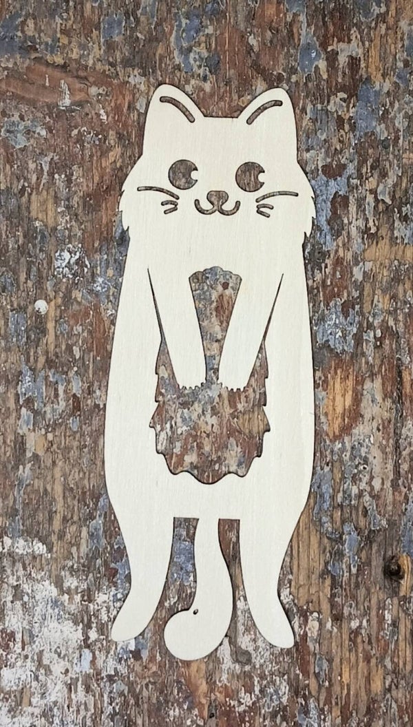 Kirjanmerkki kissa 2