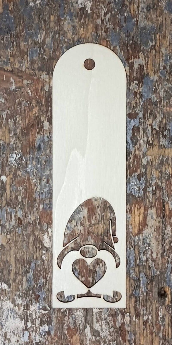 Kirjanmerkki personoitava tonttu