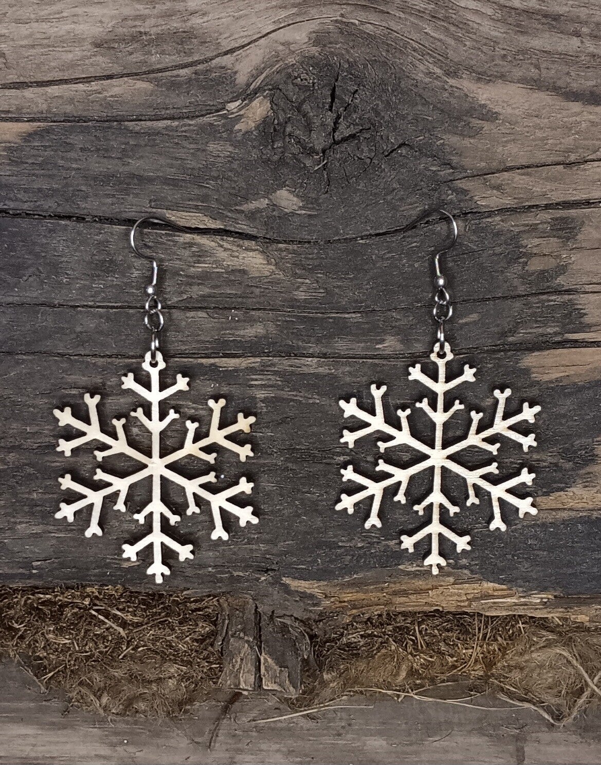 Puukorvakoru lumihiutale