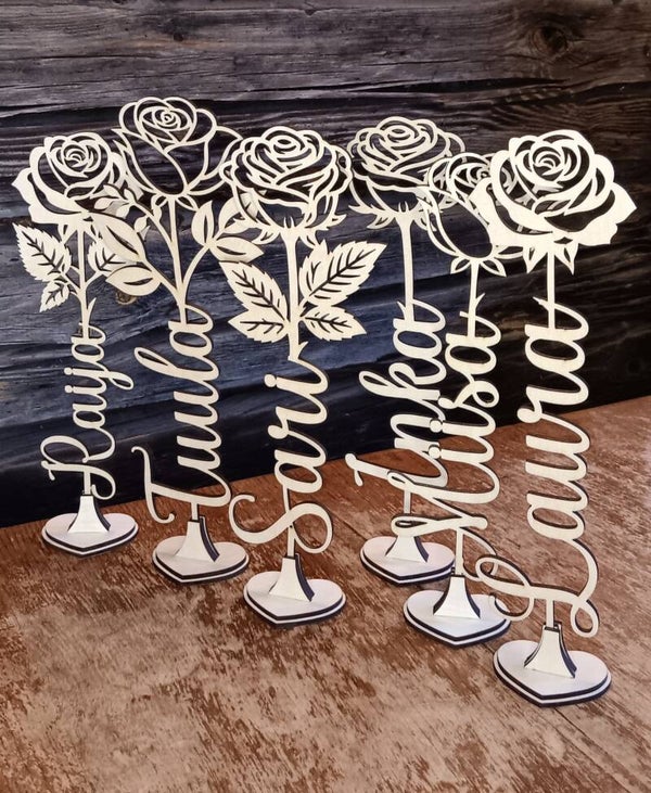 Puukukka omalla tekstillä