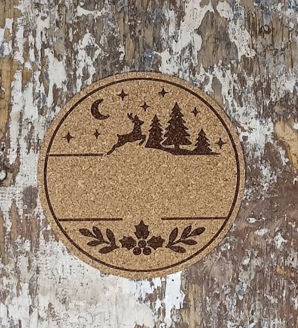 Korkki lasinalunen poro kuusimetsä