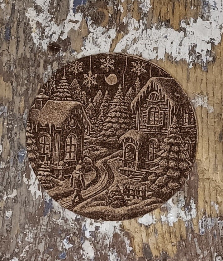 Korkki lasinalunen joulukylä