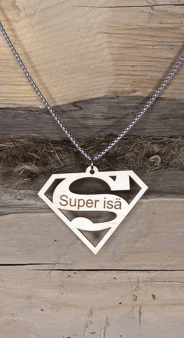 Puukaulakoru super isä
