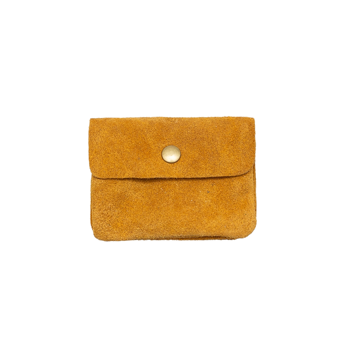 Lederen portefeuille oker