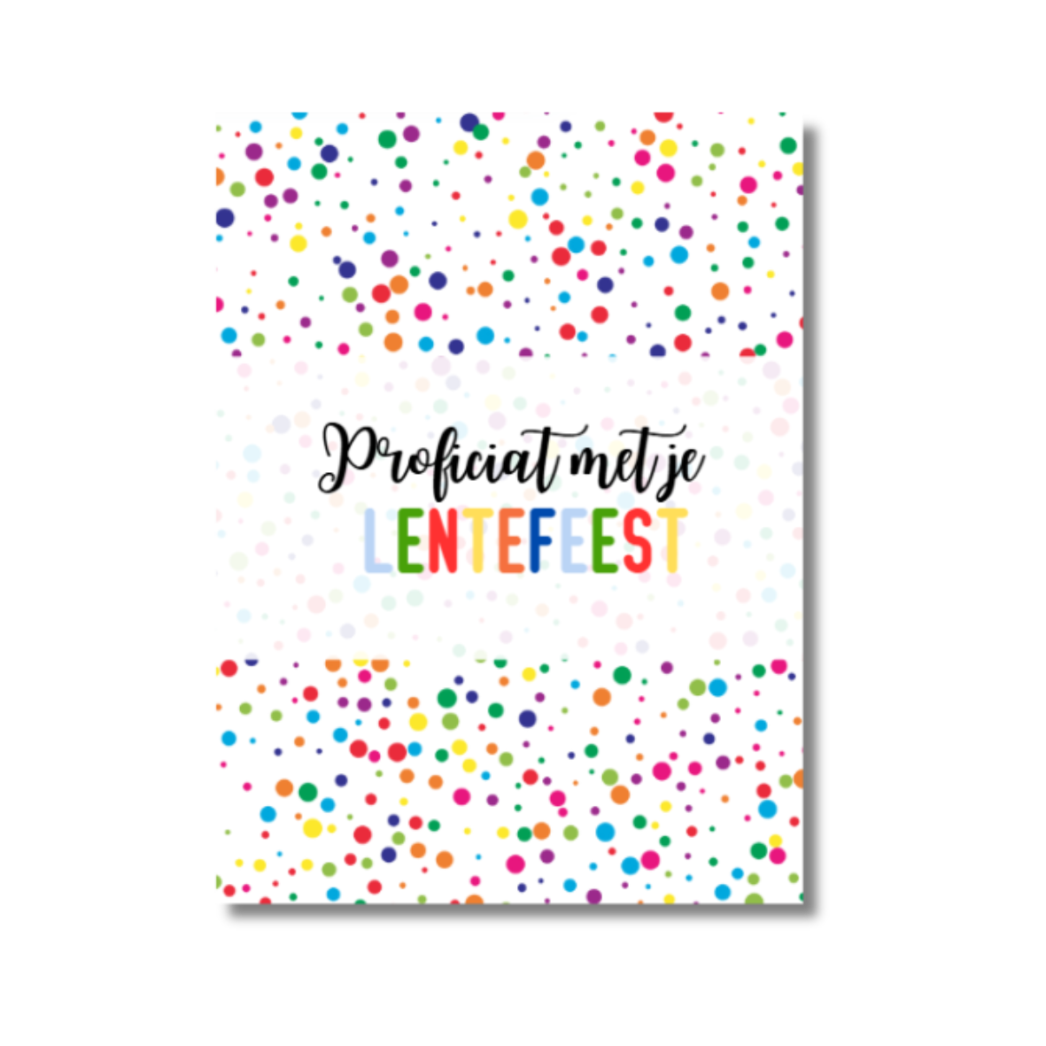 Wenskaart Lentefeest