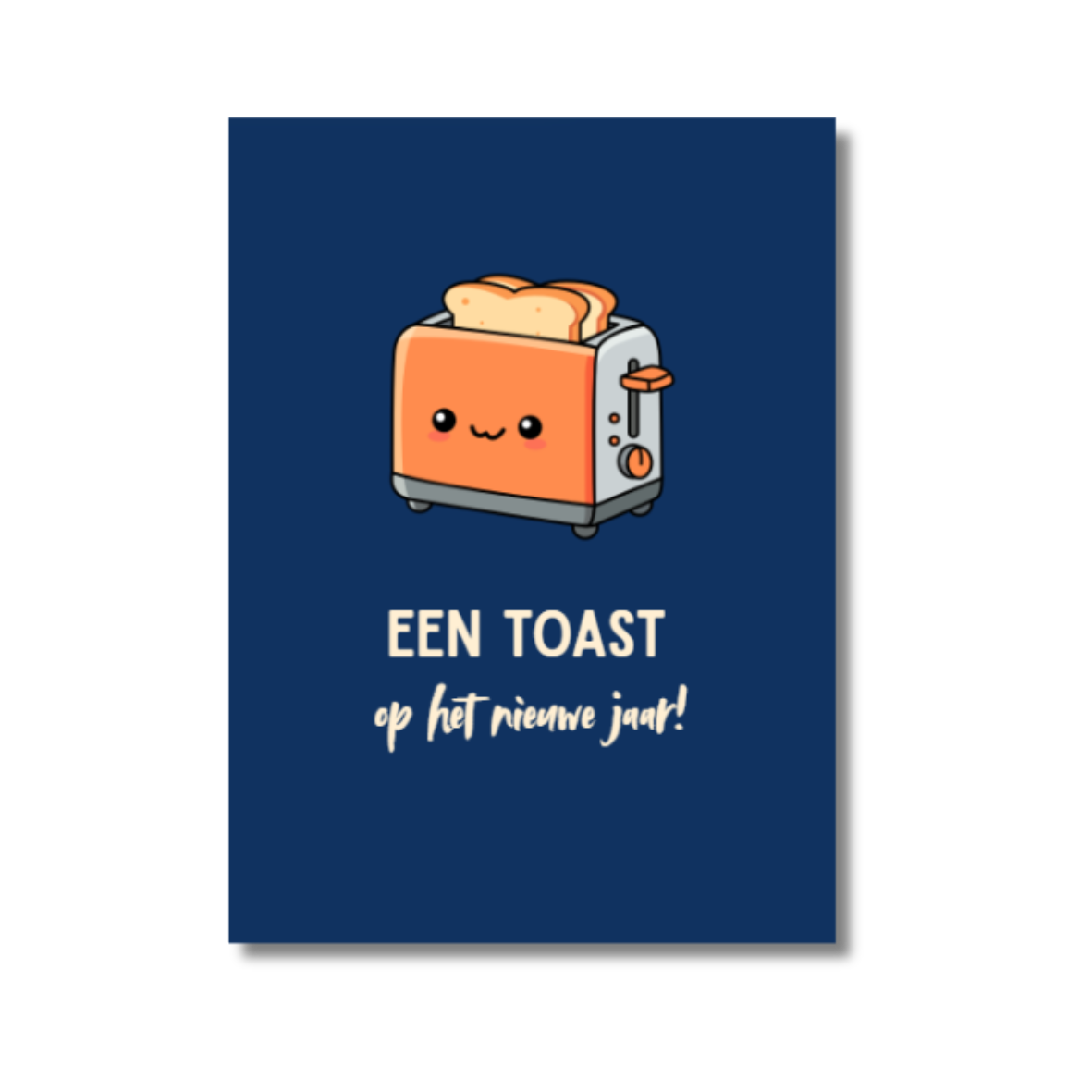 Wenskaart Toast