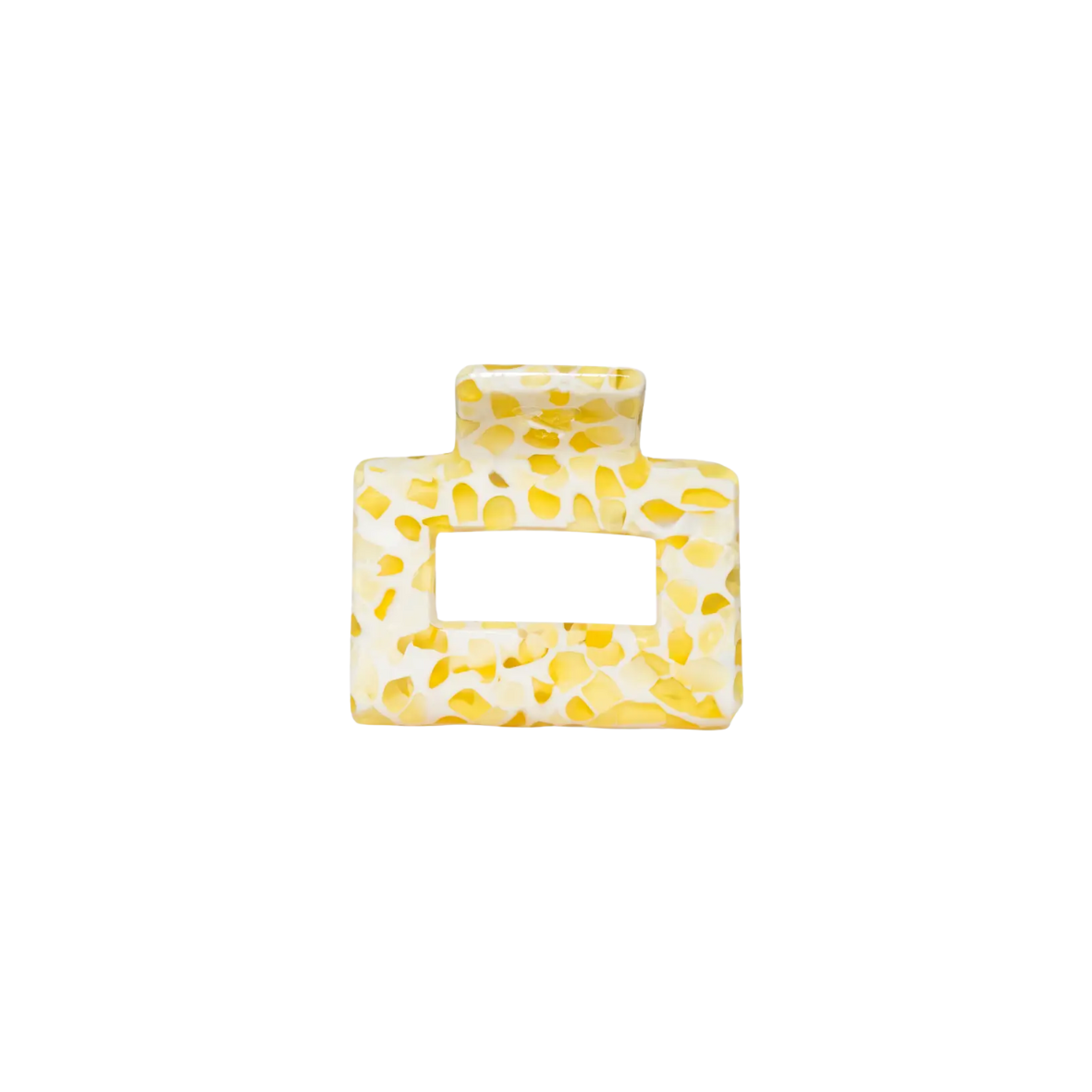Haarclip Square limoen
