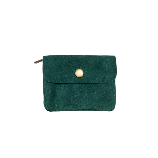 Lederen portefeuille groen