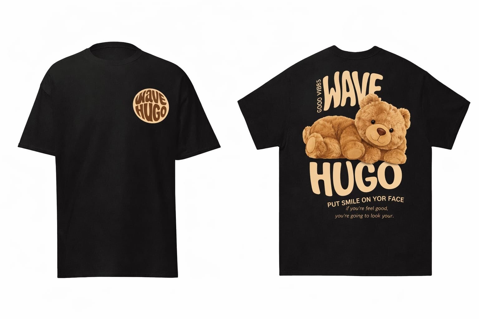Wave Hugo – Good Vibes Teddy Tee