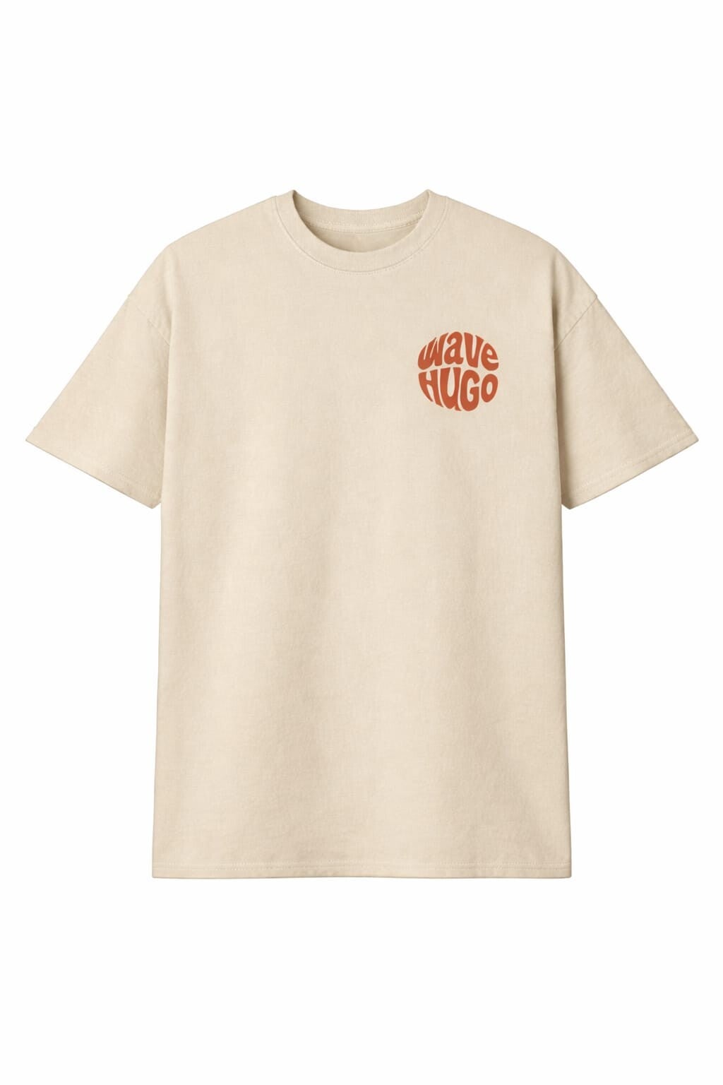 Wave Hugo – T-shirt Minimal Surf