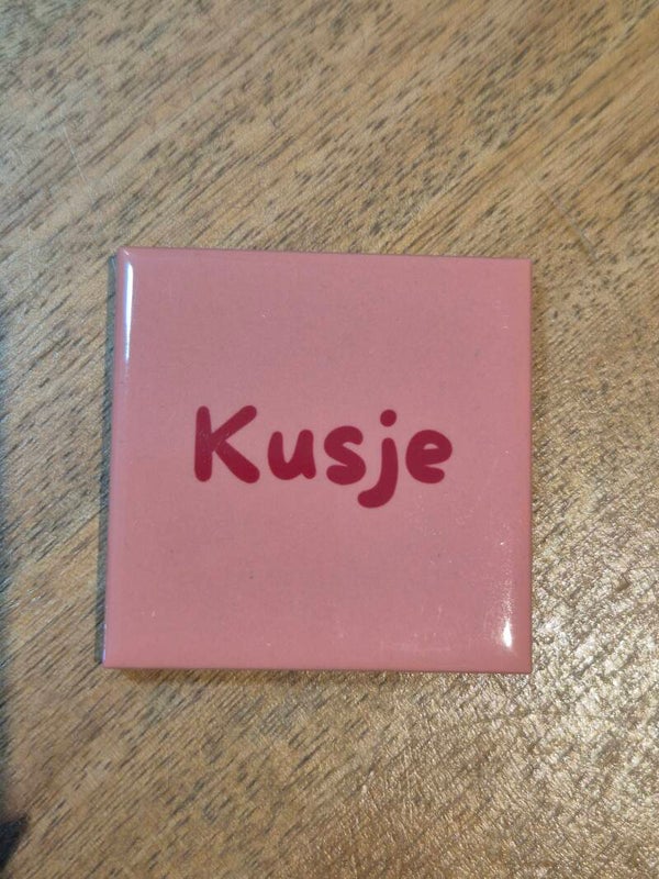 Magneet tegel | kusje