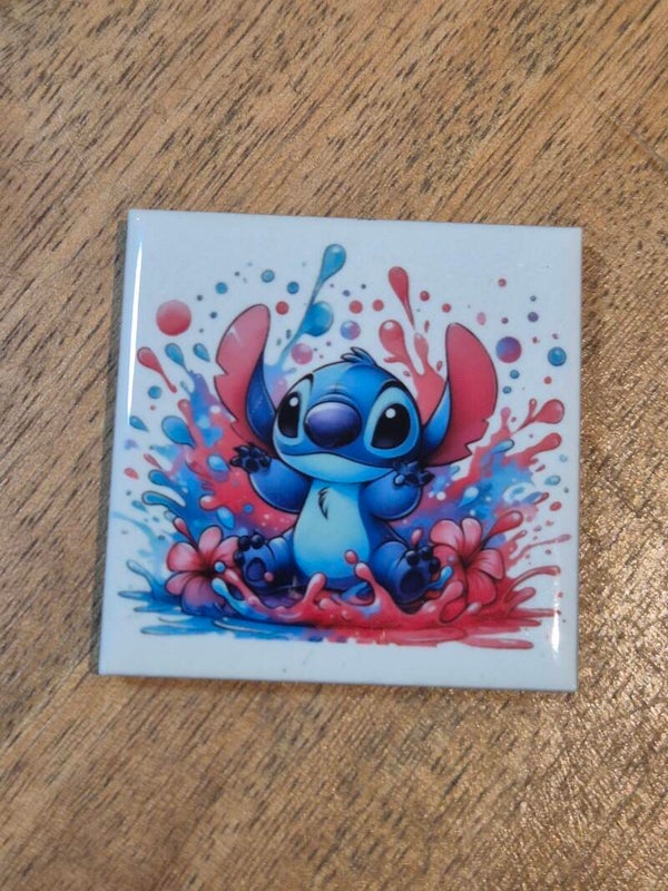 Magneet tegel | stitch