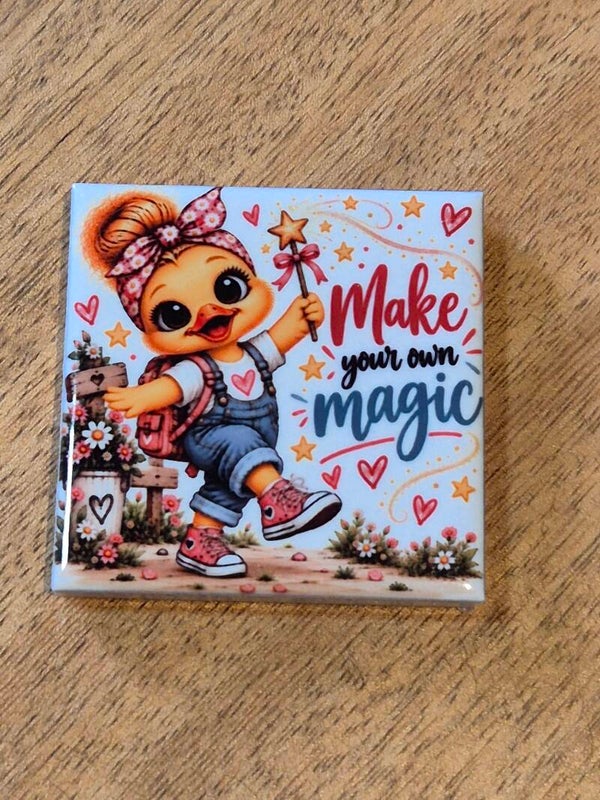 Magneet tegel | Make your one magic