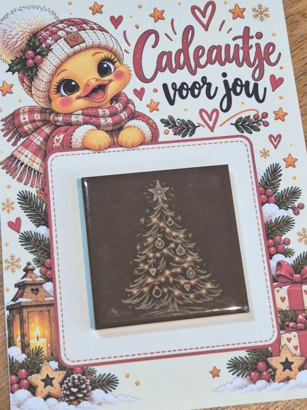 Magneet tegel | Kerstboom