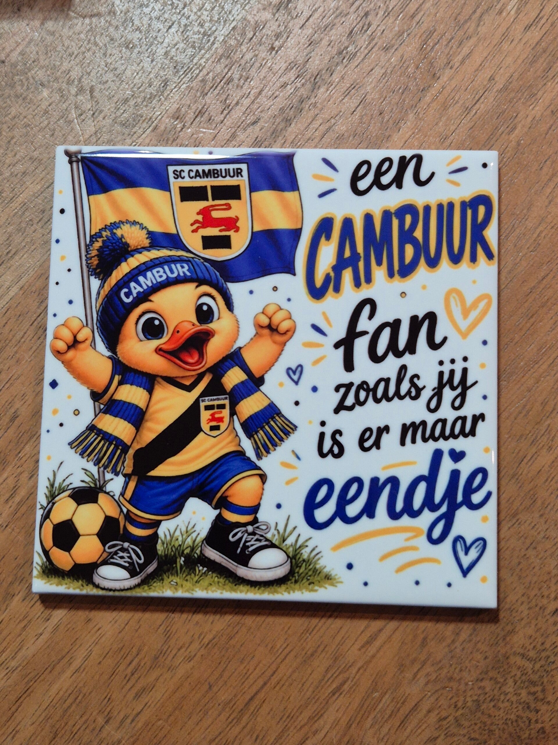 Tegel | Cambuur fan eendje