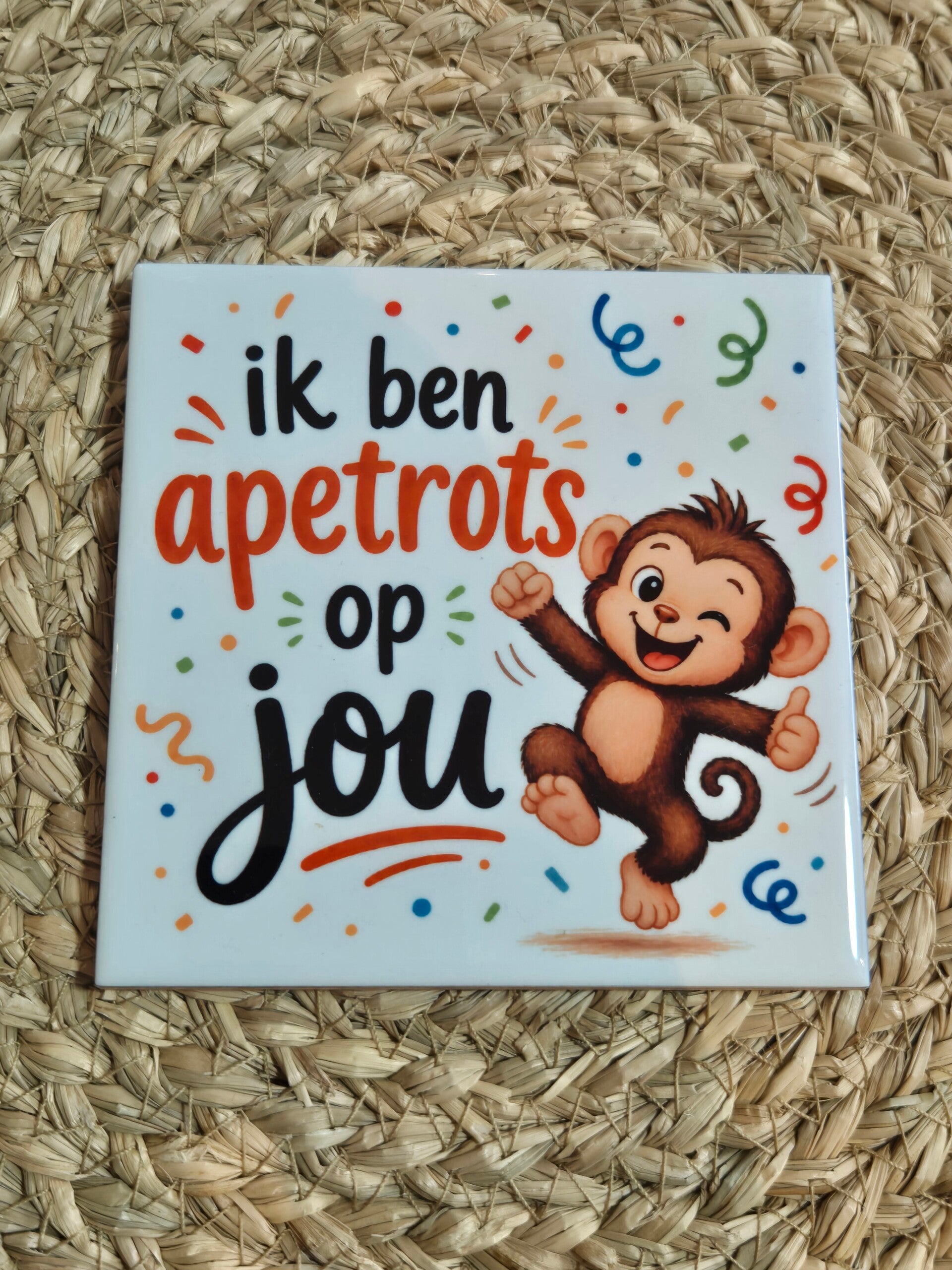 Tegeltje | Apetrots