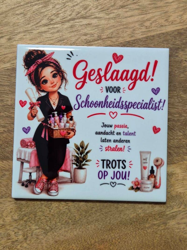 Tegel | Geslaagd Schoonheidspecialist